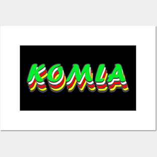 Komla Posters and Art